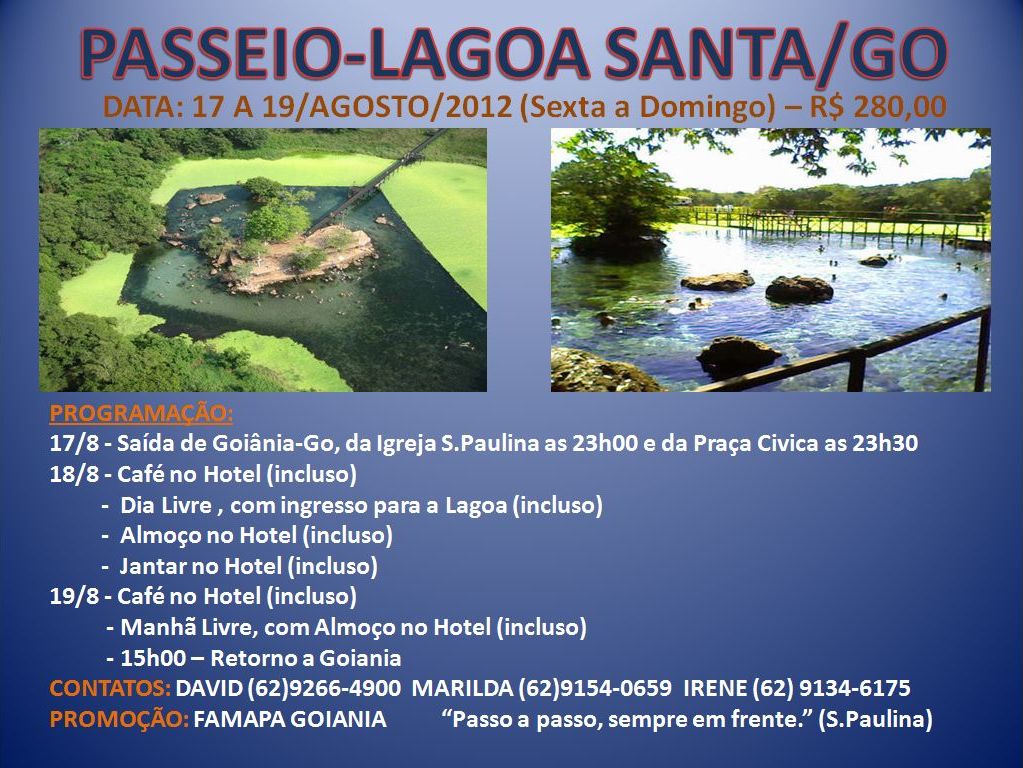 Ver Fotos Da Lagoa Santa Goias